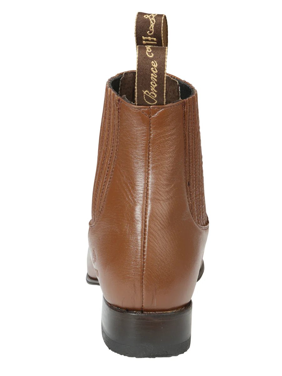 El General El Canelo Men's Charro Boots–Honey 45760 - OriginalWestern.com