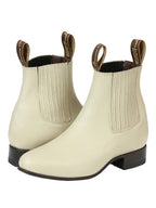 El General El Canelo Men's Charro Boots–Oyster Color 45759 - OriginalWestern.com