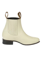 El General El Canelo Men's Charro Boots–Oyster Color 45759 - OriginalWestern.com
