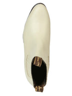 El General El Canelo Men's Charro Boots–Oyster Color 45759 - OriginalWestern.com