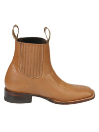 El General El Canelo Men's Leather Boot–Camel 45754 - OriginalWestern.com