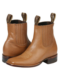 El General El Canelo Men's Leather Boot–Camel 45754 - OriginalWestern.com