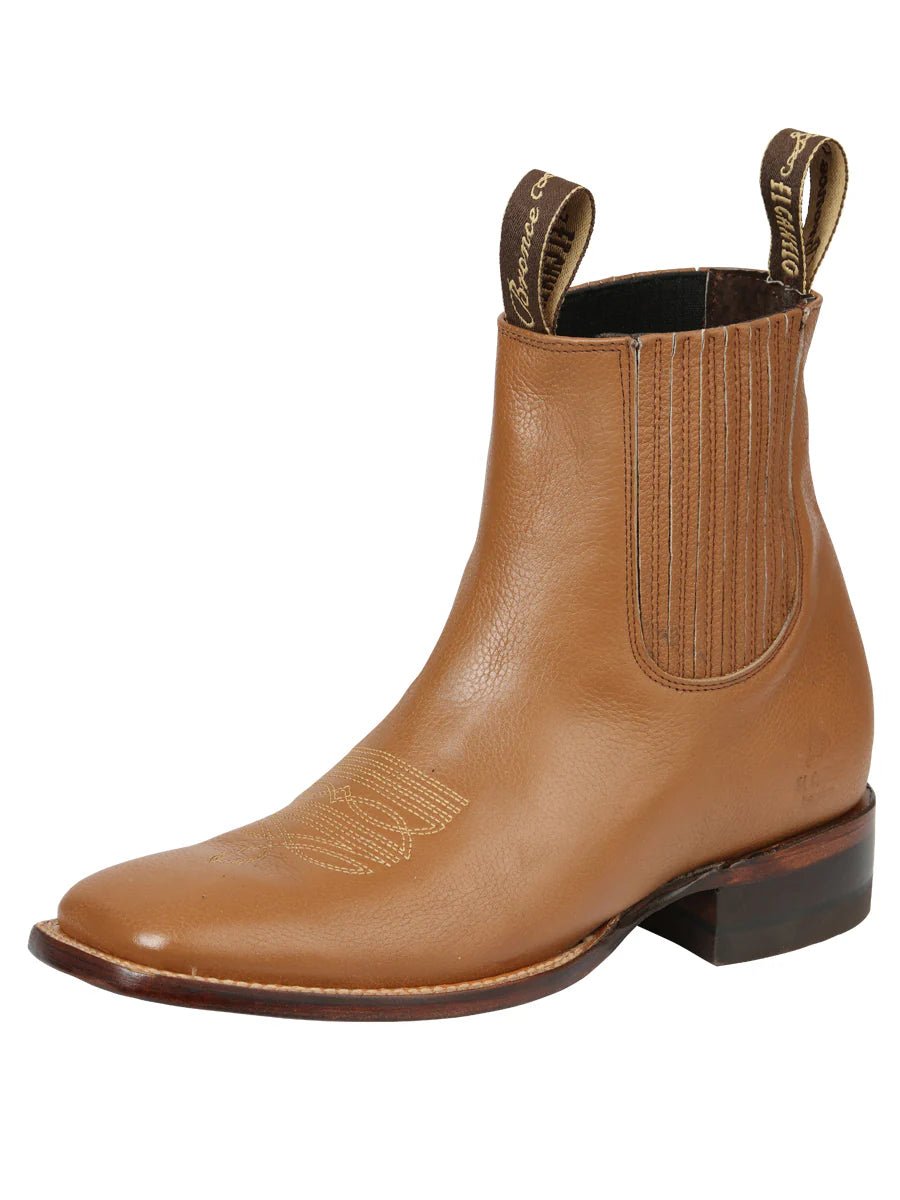 El General El Canelo Men's Leather Boot–Camel 45754 - OriginalWestern.com
