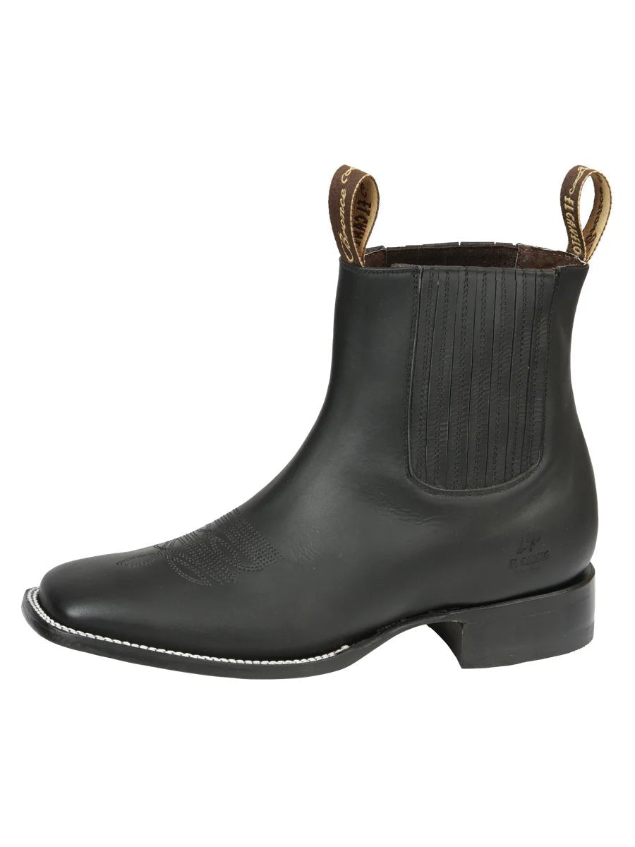 El General El Canelo Men's Matte Black Boots 45755 - OriginalWestern.com