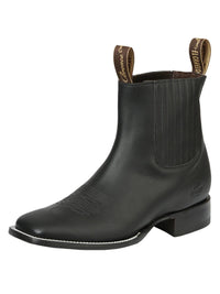 El General El Canelo Men's Matte Black Boots 45755 - OriginalWestern.com