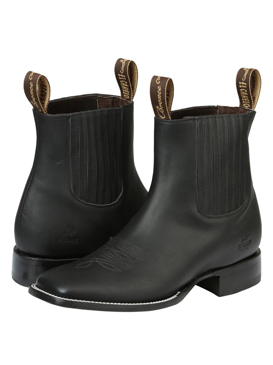 El General El Canelo Men's Matte Black Boots 45755 - OriginalWestern.com