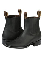 El General El Canelo Men's Matte Black Boots 45755 - OriginalWestern.com