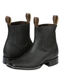 El General El Canelo Men's Matte Black Boots 45755 - OriginalWestern.com