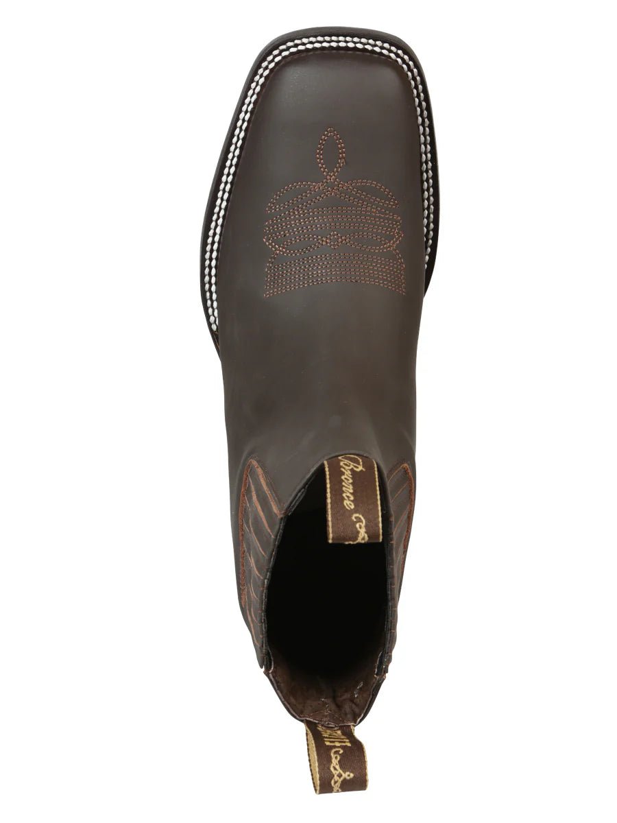 El General El Canelo Men's Matte Brown Boots 45756 - OriginalWestern.com