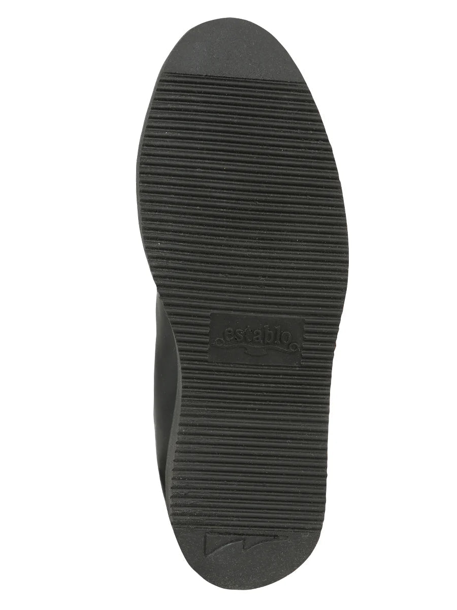 El General Establo Men´s Work Ankle Boot – Graso Leather – Black 320 - OriginalWestern.com