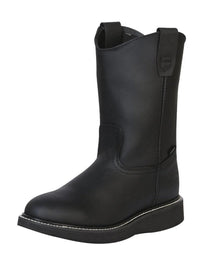 El General Establo Men´s Work Boot – Grasso Leather – Black 312 - OriginalWestern.com