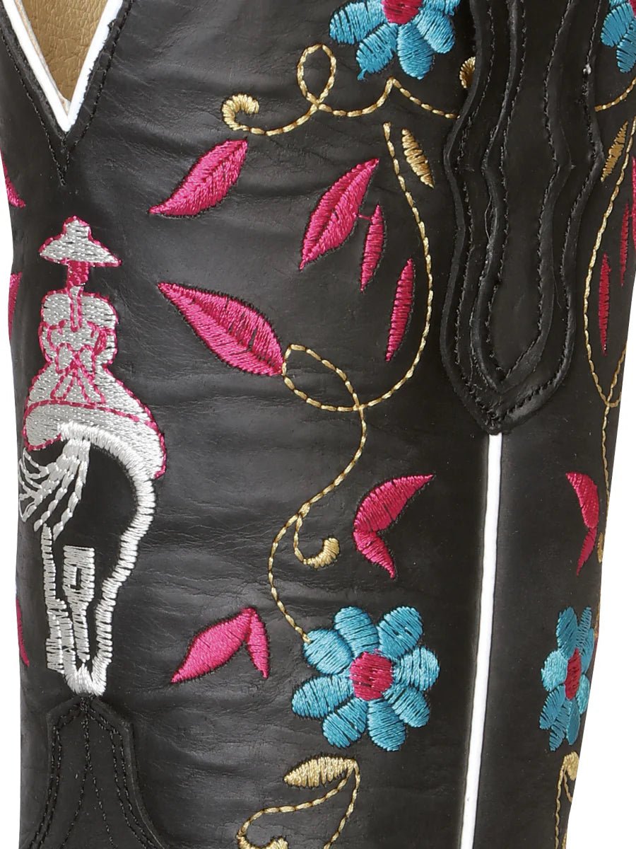 El General Ladies Rodeo Boot–Crazy Black 42976 - OriginalWestern.com