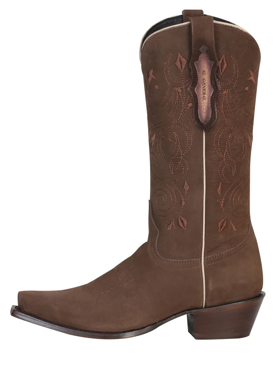 El General Limited Edition Western Boot–Nobuck Camel 34513 - OriginalWestern.com