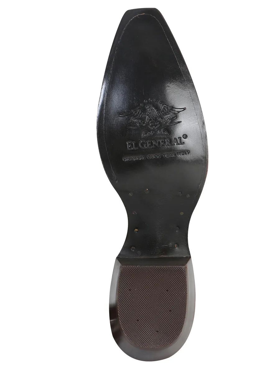 El General Limited Edition Western Boot–Nobuck Camel 34513 - OriginalWestern.com