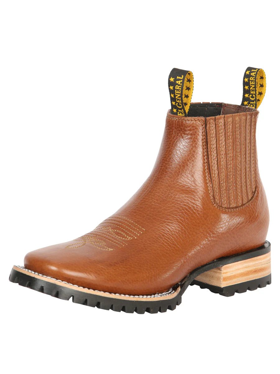 El General Men's Ankle Boots–Bovine Leather Privo Martell 45344 - OriginalWestern.com