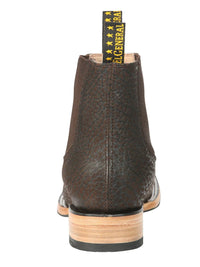 El General Men's Ankle Boots–Bull Neck Leather Moka 45341 - OriginalWestern.com