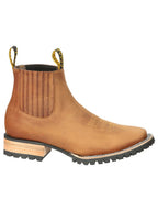 El General Men's Ankle Boots–Crazy Horse Papaya 45342 - OriginalWestern.com