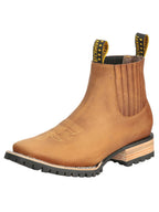 El General Men's Ankle Boots–Crazy Horse Papaya 45342 - OriginalWestern.com