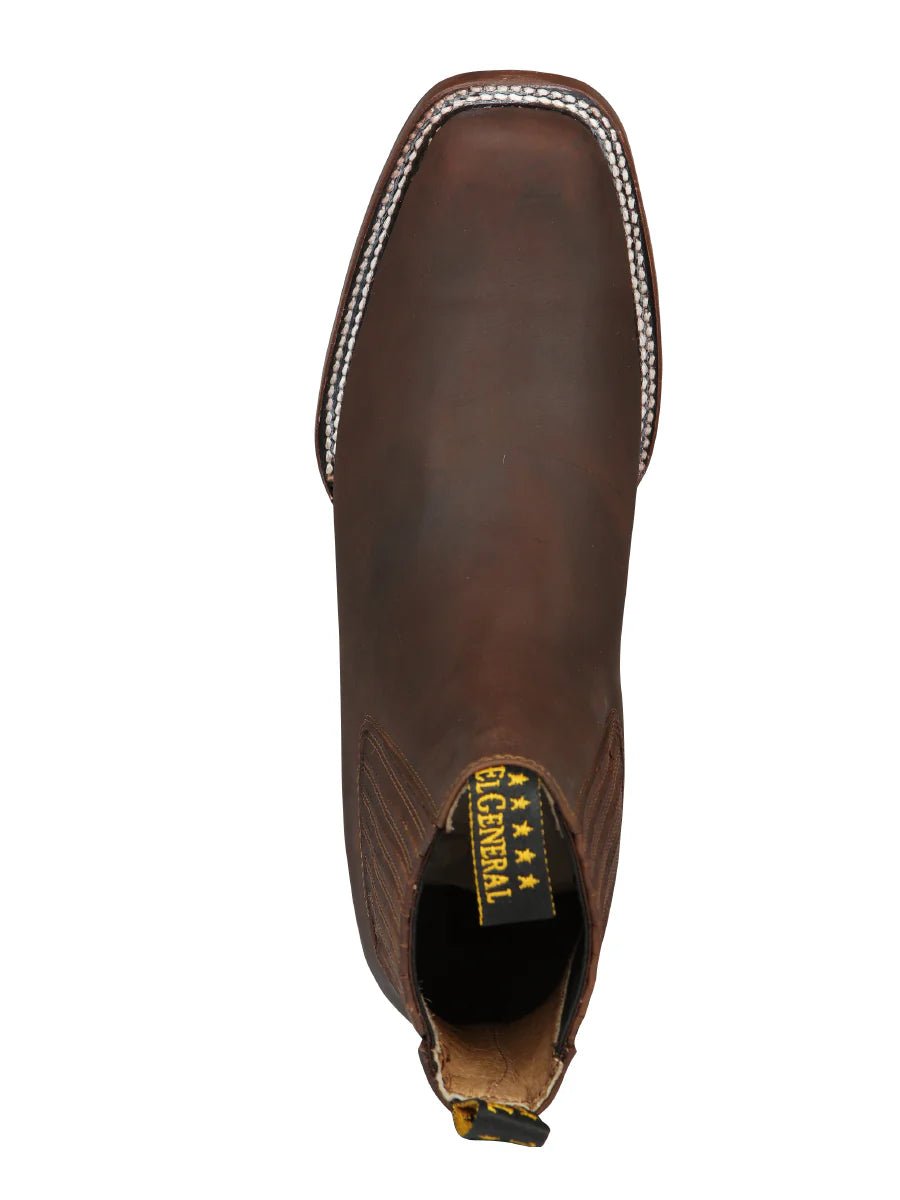 El General Men's Ankle Boots–Honey 45004 - OriginalWestern.com