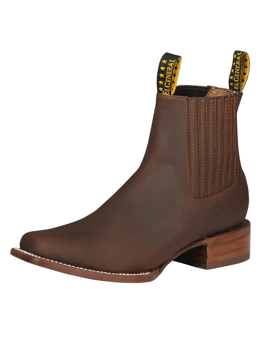 El General Men's Ankle Boots–Honey 45004 - OriginalWestern.com