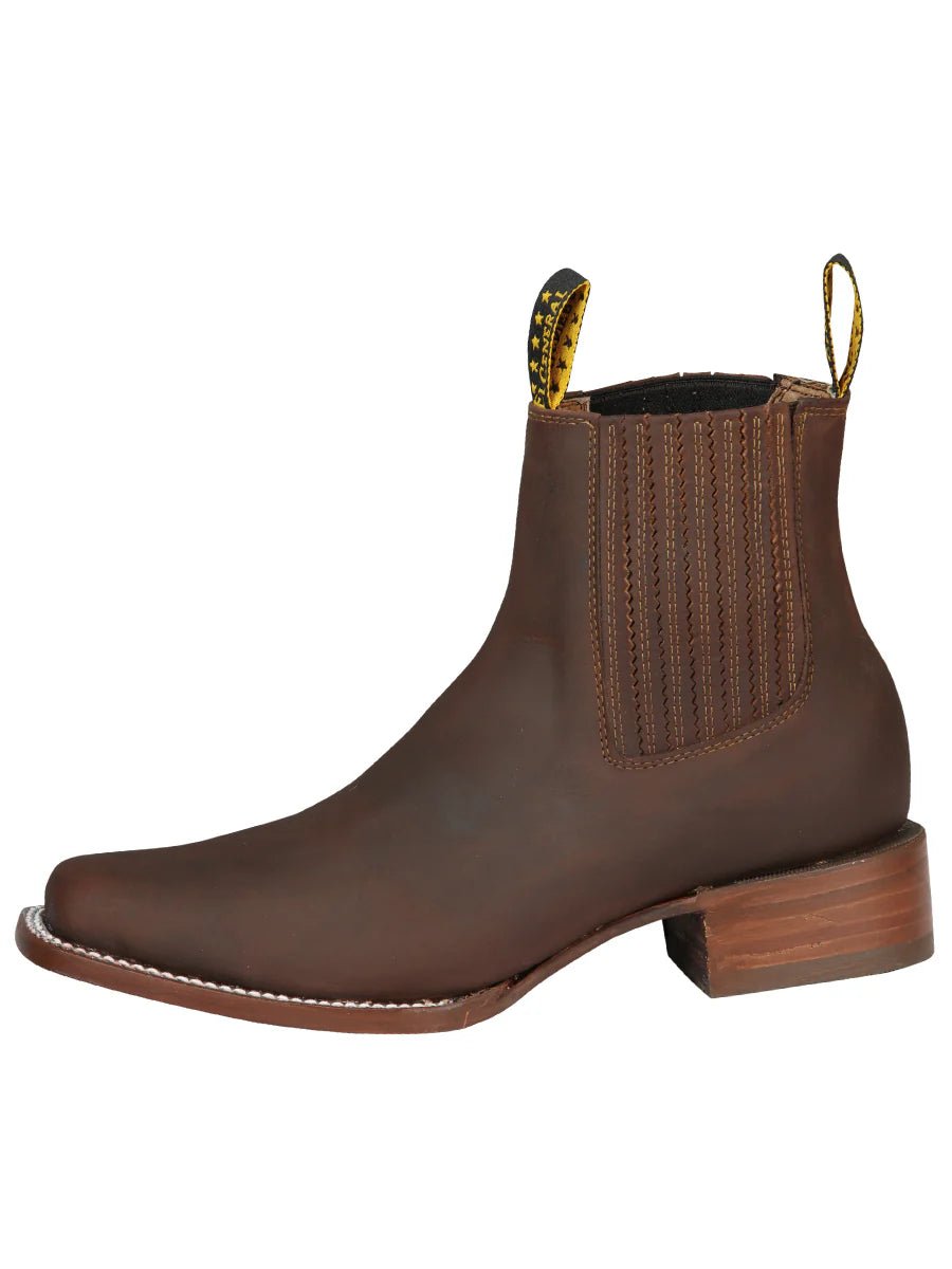 El General Men's Ankle Boots–Honey 45004 - OriginalWestern.com
