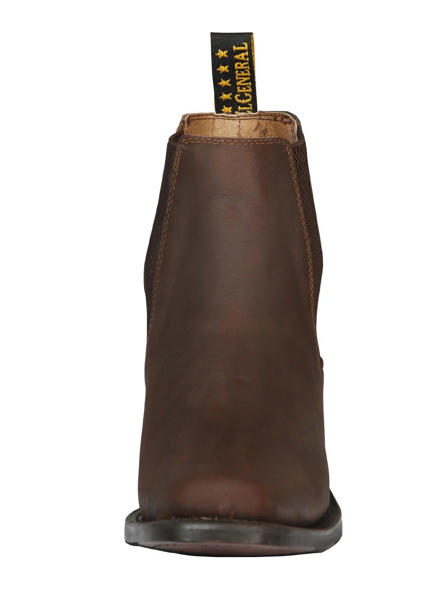 El General Men's Ankle Boots–Honey 45005 - OriginalWestern.com