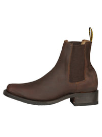 El General Men's Ankle Boots–Honey 45005 - OriginalWestern.com