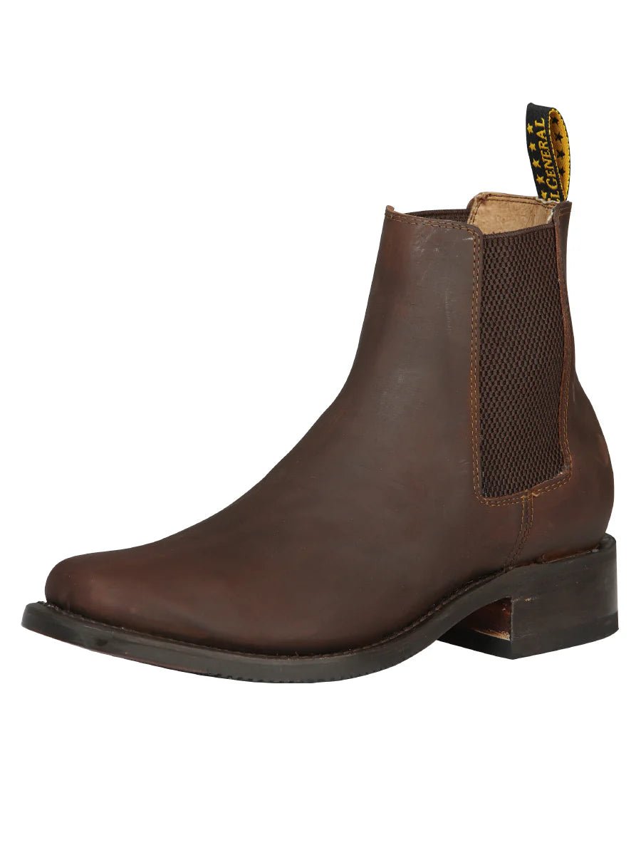 El General Men's Ankle Boots–Honey 45005 - OriginalWestern.com