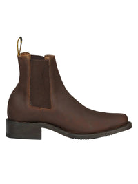 El General Men's Ankle Boots–Honey 45005 - OriginalWestern.com