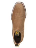 El General Men's Ankle Boots–Nobuck Brown 45338 - OriginalWestern.com