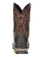 El General Men's Caiman Print Square Toe Soft Toe Work Boots – Oryx Sand - OriginalWestern.com