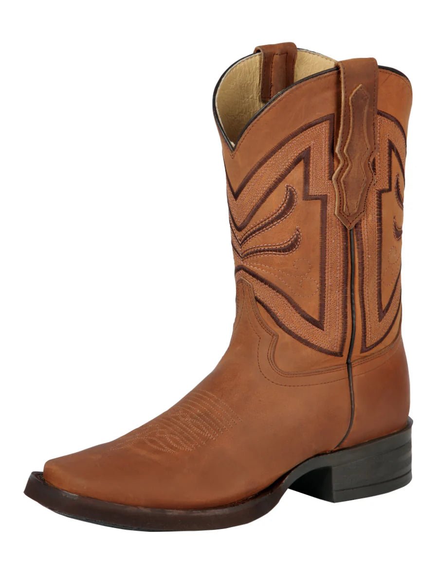 El General Men's Cowboy Rodeo Boot–Crazy Kansas–Honey 44657 - OriginalWestern.com
