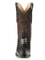 El General Men's Exotic Caiman Belly Cowboy Boots–Brown 45079 - OriginalWestern.com