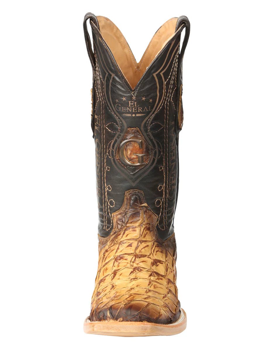 El General Men's Exotic Monster Fish Rodeo Cowboy Boots–Orix 45086 - OriginalWestern.com