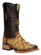 El General Men's Exotic Monster Fish Rodeo Cowboy Boots–Orix 45086 - OriginalWestern.com