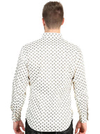 El General Men’s Long Sleeve Western Shirt - Beige 45606 - OriginalWestern.com