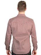 El General Men’s Long Sleeve Western Shirt - Burgundy 45604 - OriginalWestern.com