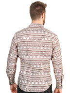 El General Men’s Long Sleeve Western Shirt - Khaki 45602 - OriginalWestern.com