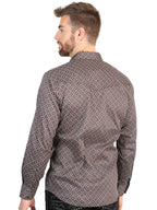 El General Men’s Long Sleeve Western Shirt - Royal Blue 45607 - OriginalWestern.com