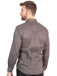El General Men’s Long Sleeve Western Shirt - Royal Blue 45607 - OriginalWestern.com