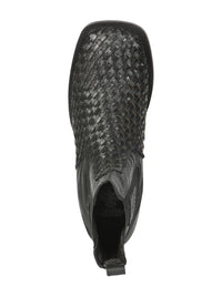 El General Men's Rodeo Black Petatillo Woven Ankle Boots 45181 - OriginalWestern.com