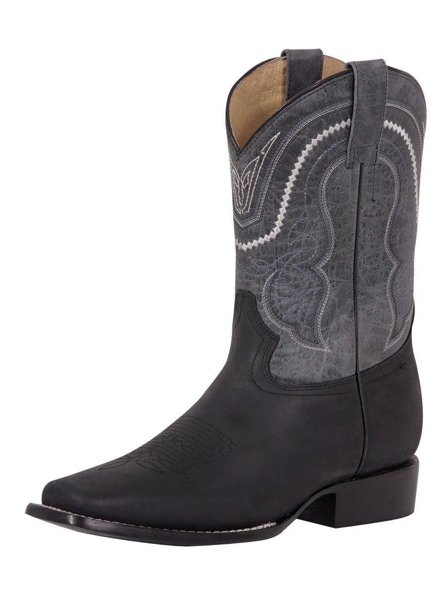 El General Men's Rodeo Boot–Crazy Black 42998 - OriginalWestern.com
