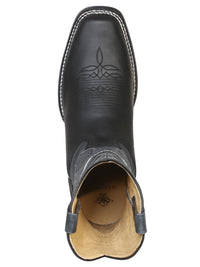 El General Men's Rodeo Boot–Crazy Black 42998 - OriginalWestern.com