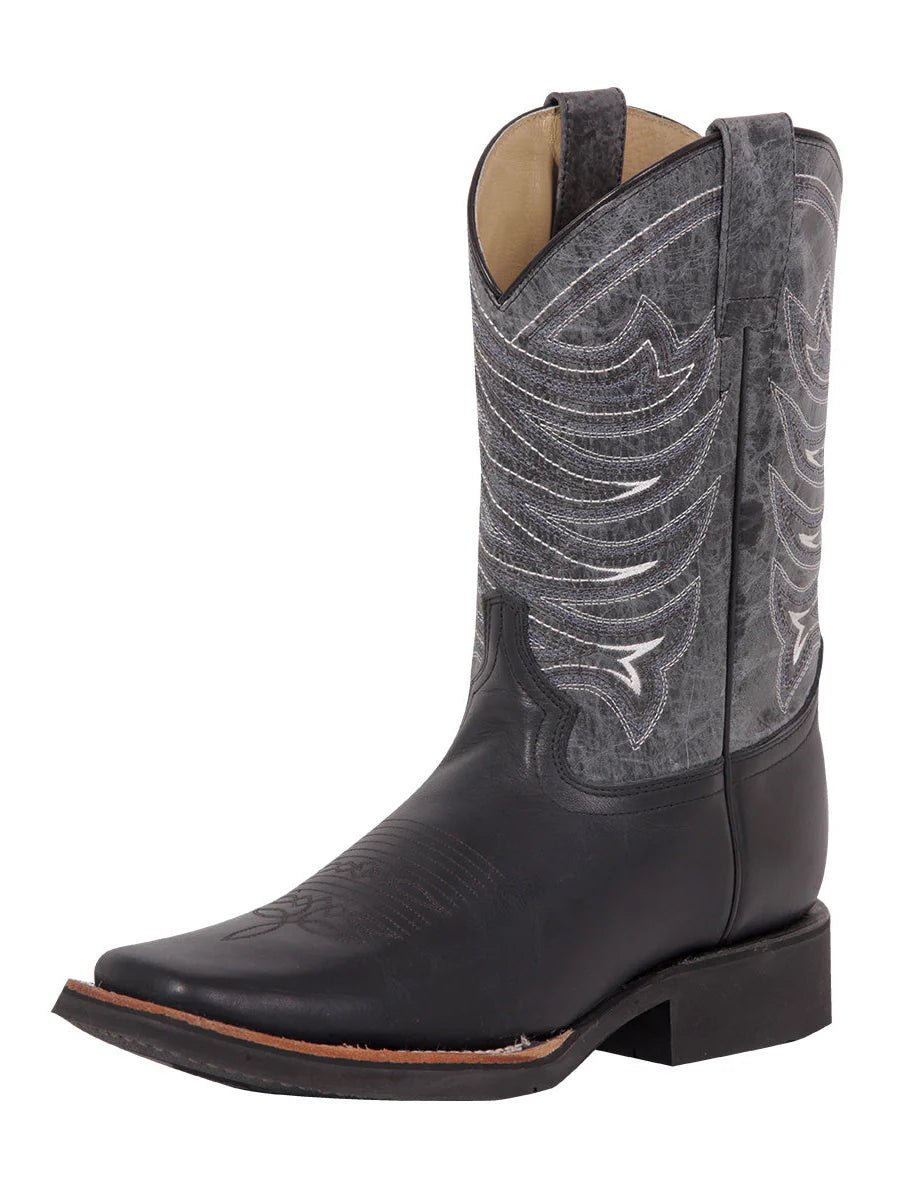 El General Men's Rodeo Boot–Crazy Black 43002 - OriginalWestern.com