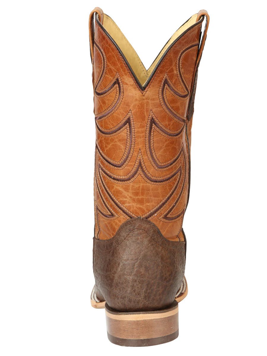 El General Men's Rodeo Boot Elephant Print Brown 45767 - OriginalWestern.com