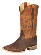 El General Men's Rodeo Boot Elephant Print Brown 45767 - OriginalWestern.com
