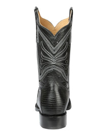El General Men's Rodeo Boot–Imitation Lizard Black 44666 - OriginalWestern.com