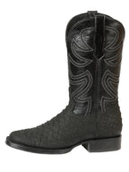 El General Men's Rodeo Boot Imitation Phyton–Black 45561 - OriginalWestern.com