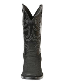 El General Men's Rodeo Boot Imitation Phyton–Black 45561 - OriginalWestern.com