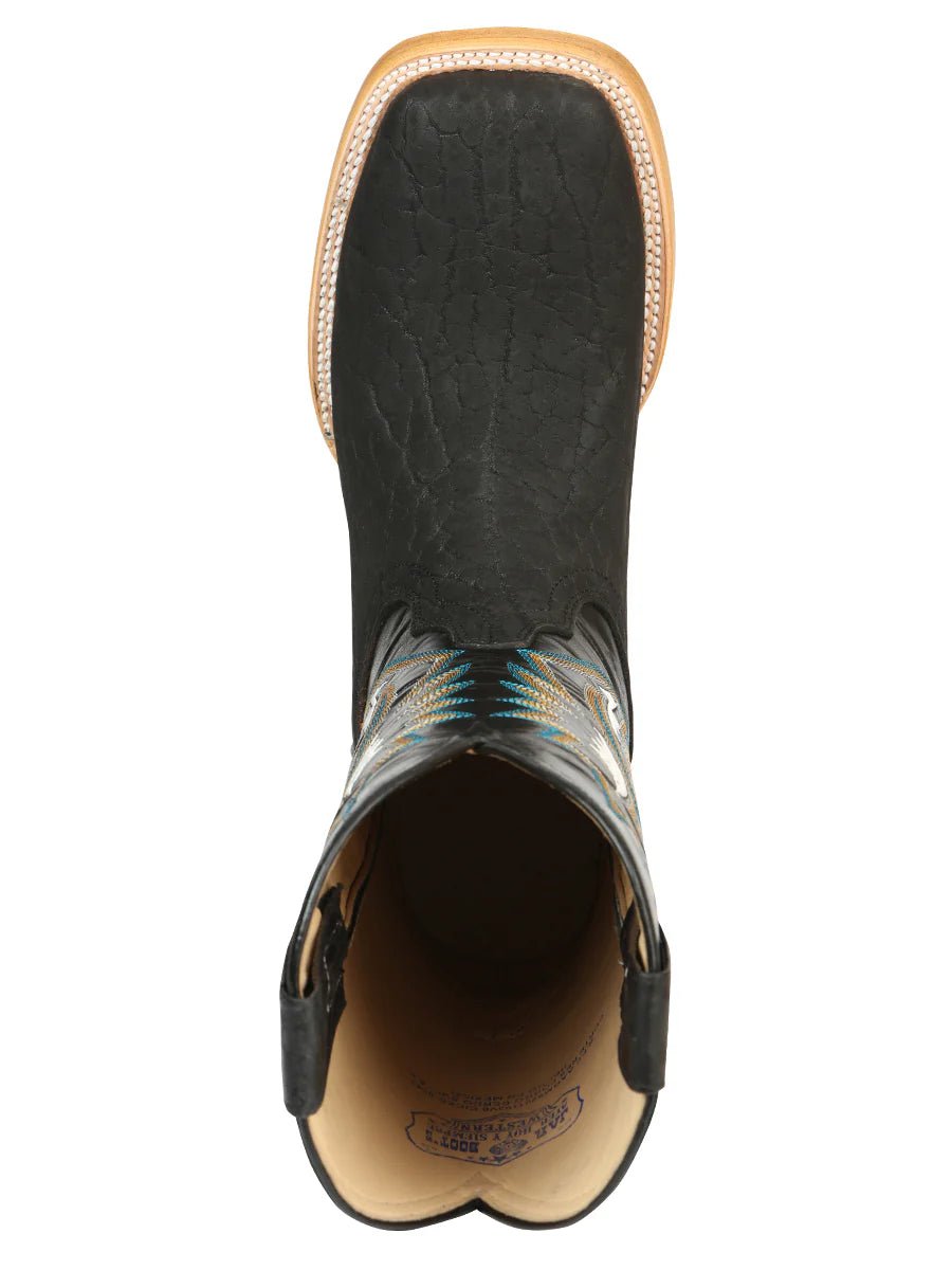 El General Men's Rodeo Boot Jar Boots Imitation Bull Neck 45474 - OriginalWestern.com